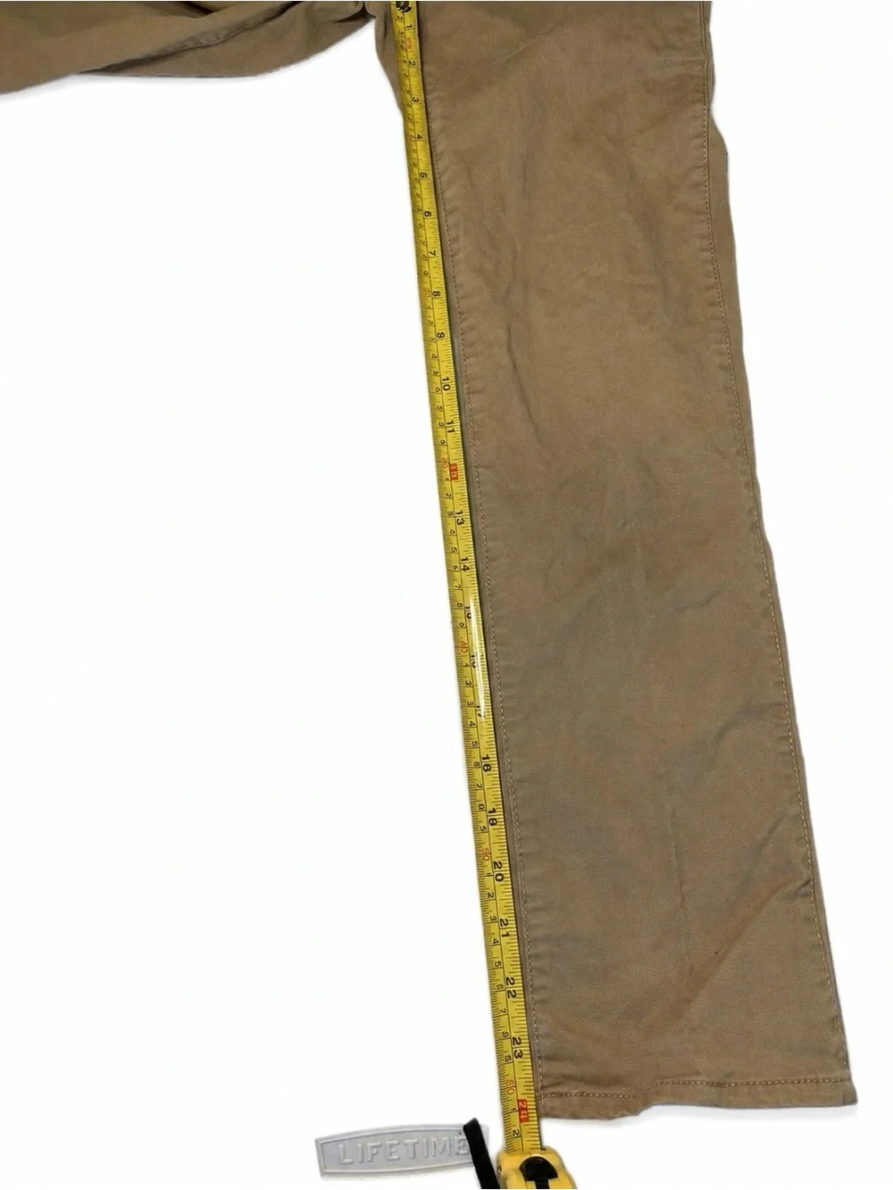 Gap Kids Khaki Chino Pants 10 Slim Adjustable Waist Uniform Excellent Condition